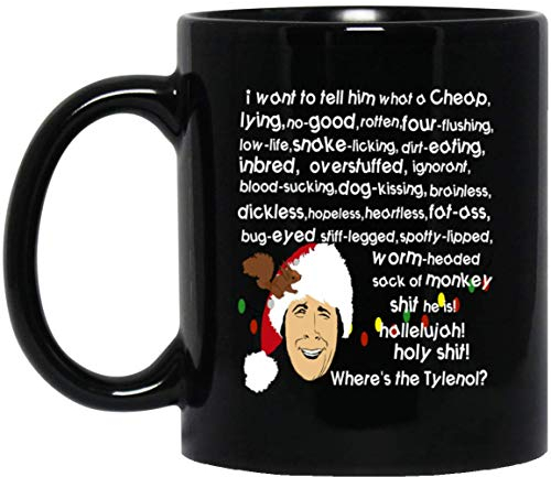 Unbekannt Kaffeebecher Keramik Tasse Kaffeetasse 330Ml Griswolds Familienurlaubs-Weihnachtslustiges Zitat