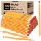 Sikao Bleistifte, Gro?packung, 100 Stück, 2 HB, gelber Graphit-Bleistift mit Radiergummis, Büro, Schule, Klassenzimmer, Zubeh?r für Kinder, Lehrer, Studenten, Zeichnen, Skizzieren