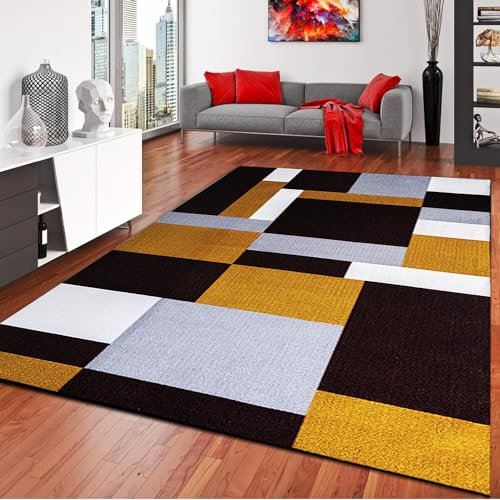 B&B Door Mats - Runner Rug Carpet Mat for Every Season Bedroom Living Room Hallway Kitchen Front Door Entrance Décor (Beige Brown, 50x80 cm -Door Mat)