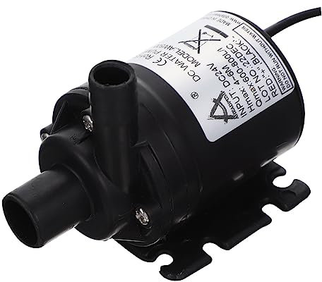 ABOOFAN Solar Boosterpumpe Dc24v 38w Tauchpumpe aus Technischem Kunststoff 850l/h Leise und Verschleißfest für Wassererhitzer und Geschirrspüler