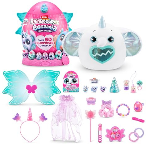 Rainbocorns Eggzania Oster-Überraschungsei Fairy Mania (Elephant) von ZURU, 35 Überraschungen, Ostergeschenk Mädchen