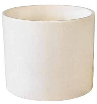 Ivyline Pot de Fleurs en céramique Effet Lin 13 x 15 cm