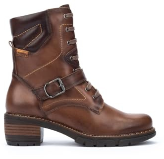 Pikolinos Stiefeletten mit Absatz in Leder SAN Sebastia für Frauen Farbe Marrón