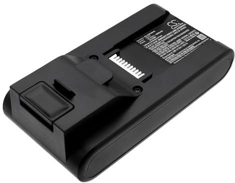 TECHTEK Batería 2500mAh Compatible con [CECOTEC] 05498, Conga Rockstar 500-05497, Conga Rockstar 600 Hero, Rockstar 1200 Ultimate Ergoflex, Rockstar 1300 Ultimate Ergoflex, 200 Vital, 200 Vital 300