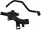 temproad Thermostat Kühlmittelflansch Wasserauslassgehäuse & Wasserschlauch kompatibel mit für Opel Astra J Corsa D E Meriva B 1338487 13249353