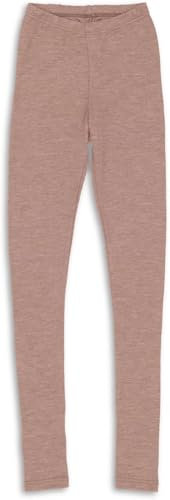 Engel Natura, leggings da donna in lana merino e seta (38/40, DustyRose), Rosa (Dusty Rose), 44-46