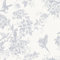 Yomshi Peel and Stick Wallpaper Grey 44x300CM Flower Bird Self Adhesive Wallpaper Vintage Vinyl Wrap Waterproof Furniture Sticker Sticky Back Plastic for Living Room Bedroom Bathroom