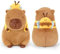 shownicer Plüschtier Capybara Kuscheltier Stofftier Kawaii Capybara Plüsch Kissen Spielzeug Wurfkissen Geschenk für Kinder Mädchen 3+ Jahre (Biene, 25cm)
