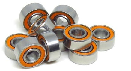 SHAFACIAL Hybrid-Keramiklager 10 Stück S683 2RS ​​3 x 7 x 3 mm ABEC-7 Hybrid-Keramiklager 683 S683C RS 2OS fettfreie, rostfreie Si3N4-Kugeln Angelrollenlager(S688C-2OS 8x16x5mm)