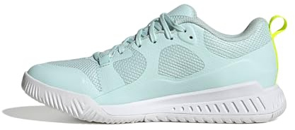 adidas Damen Court Team Bounce 2.0 Shoes, Dusky Petrol/Lucid pink/FTWR White, 45 1/3 EU