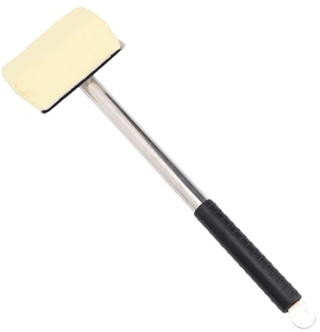 OEBUAFI Nettoyeur à Vapeur sans Poils, Brosse de Gril avec Tête Remplaçable pour Grilles en Fonte et Acier Inoxydable, Accessoires de Barbecue