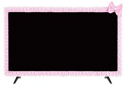 Kingshion 55 Inch TV Decorative Cover Elastic Frame Border Trim | Cozy Living Room Home Styling, Cute Television Surround Decoration, Fits Most 55 Inch TVs