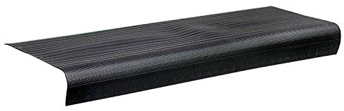 M-D Building Products 75556 24 in. Black Vinyl Resident Stair Tread