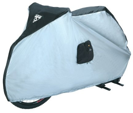 Topeak Bike Cover for 29Er 190T Nylon Uv-Proof (Black/Silver, 77.2x24.8x41.3-Inch)