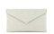 Loni Neat Umschlag Faux Wildleder Clutch Bag/Schultertasche In Sehr hellgrau