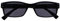 OPULIZE Nero Lettori Sole Occhiali Da Lettura UV400 Uomo Donna UVSR011 +2,50