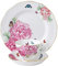 Miranda Kerr by Royal Albert Miranda Kerr von Royal Albert Teetasse, Untertasse, Teller Freundschaft, weiß, 20 cm, Set von 3, Knochenporzellan, Centimeters