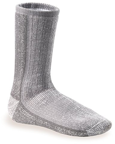 Footstar Damen & Herren Wollsocken (1er Pack) THERMO-ULTRA - Hellgrau 47-50