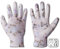 Bradas RWNF7 12 Paar Damen Handschuhe Größe 7 mit Blumenmuster, rosa, 7 x 3 x 3 cm