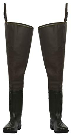 PROS Stivali da pesca AJ-WRM02FS5, Nero , 43 EU