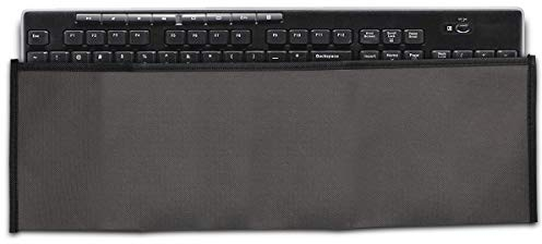 kwmobile Funda Protectora para Teclado Logitech MK270 Wireless - Cubierta para el Polvo o derrames en Gris Oscuro