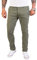 Rock Creek Herren Chino Hose Slim Fit Business Hosen Chinohose Stoffhose Chinos Hosen für Männer Casual Elegante Hose RC-2154 Grün W32 L30