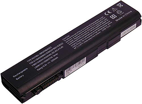PA3788U-1BRS PABAS223 Remplacement de la Batterie d'ordinateur Portable pour Toshiba Tecra A11 M11 S11 S500 A11-14J A11-188 A11-19E A11-19C A11-19L S11-11P Satellite Pro S500 S500-11T(10.8V 5200mah)