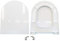 Copriwater Me By Starck Duravit termoindurente bianco Originale