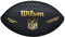Wilson American Football NFL Limited, Mischleder, Offizielle Größe, Schwarz/Gold, WTF1709ID