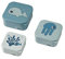 Snack box set 3 pcs Sea friends