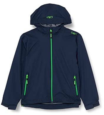 CMP - Kinderjacke mit fester Kapuze, Schwarz Blau, 152