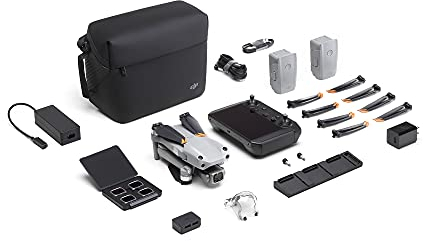 DJI Air 2S Fly More Combo mit Smart Controller - Fernsteuerung, Drohne mit Kamera 5,4K Video, 1 Zoll CMOS Sensor, Hindernisvermeidung in 4 Richtungen, 31 Minuten Flugzeit, 12 km FHD Übertragung (FCC)