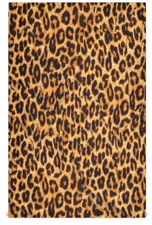 JUMBEAR Fashion Sexy Leopard Print Küche Geschirrtuch weich saugfähig Geschirrtücher wiederverwendbar Handtuch Geschirrtücher und Tischdekoration Handtücher 71,1 x 45,7 cm 4er-Pack