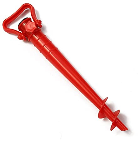 KOMUNJ Sonnenschirmhalter, Bodenhülse Sonnenschirm, Bodendübel Strand, für Sonnenschirm Universal Sonnenschirmständ