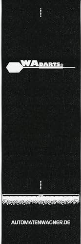 WADARTS Dartmatte Dartteppich Black White 90x300cm