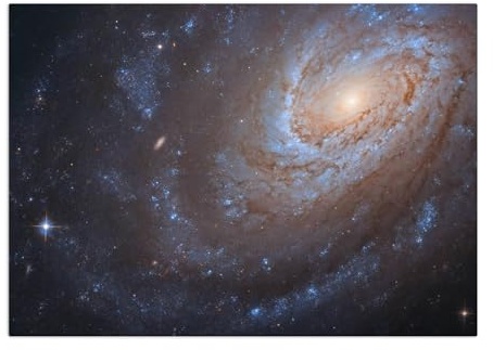 Displate Offiziell NASA MetallPoster Magnetische Befestigung Inklusive Lizenziert Bilder Hochwertiges NGC 4651 galaxy Poster 45 cm x 32 cm