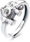 Lllunimon 925 Sterling Silber Elefant Ring mit Geldbeutel süße 3D Elefant Reichtum Ring Männer Frauen Feng Shui Schmuck Geschenke