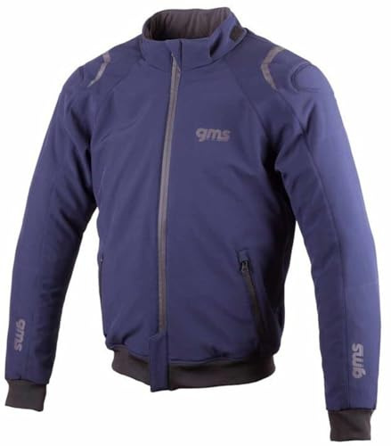 GMS Falcon Motorrad Textiljacke, dunkelblau, 3XL