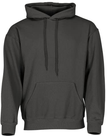 Fruit of the Loom Classic Kapuzen-Sweat + GRATIS MyShirt Stoffbeutel, Farbe:Graphit + GRATIS MyShirt Stoffbeutel, Größe:3XL