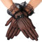 Giantree Frauen Spitze Handschuhe, elegante kurze Spitze Handschuhe für Hochzeit Diner Party Tea Party Cosplay Oper Abend Party Kostüm Zubehör (Schwarz)