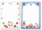 2 Blöcke Schreibblock Kindermotiv Weihnachtsmotiv für Mädchen Jungen Weihnachten Notizblock Schreibblock Briefblock (2 verschiedene Blöcke/Weihnachtsmann, Reh (blau) mit je 25 Blätter in A5-Format)