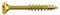 SPAX Vis universelle, 4,0 x 60 mm, 180 pièces, filetage partiel, tête fraisée, cruciforme Z2, 4CUT, YELLOX - 8000000287435