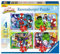 Ravensburger Marvel Spidey & His Amazing Friends Spiderman Puzzle für Kinder ab 3 Jahren – 4 Stück in Einer Box (12, 16, 20, 24 Teile)