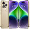 MIZHAO New I 14 Pro Max 5g Smartphone Android 13 Mobile Phone 7.3 Inches 6gb 128gb 8000mah 72mp 108mp Dual Sim Dual Standby Face Recognition(Size:6GB+128GB,Color:Golden)