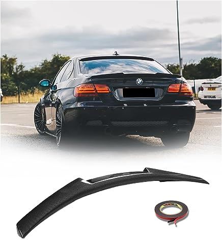 MpTuned E92 M4 Stil Heckspoiler Carbon Optik für 3er 2007-2013 Coupé 318i 320i 330i 335i 318d 320d 330d 335d