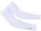 TCA Mangas de Brazo UPF 50+, Antideslizantes, Calentadores de Brazos para Hombres y Mujeres Transpirables Todo el Año para Ciclismo, Running, Gaming, Manga de Compresión para Brazo. - Blanco, M