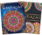 OSIMIG Mandala-Malbücher für Erwachsene, 80 Achtsamkeitsmuster, Malbücher für Erwachsene, Spiralbindung, A4-Größe, perforiertes Papier, einseitiger Druck, 2 Stück
