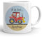 Boys Tractor Plastic Mug, Toddler Unbreakable cup, birthday gift, boy, son, nephew, grandson