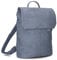 Zwei Damen City-Rucksack Mademoiselle.M MR13 Tagesrucksack 7 Liter, gepolstertes Laptopfach, Magnet-Verschlussklappe, Hauptfach mit Reißverschluss, Rückenpolsterung, klassisch-elegant (nubuk-sky)