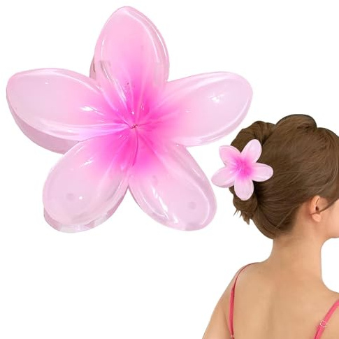 Blumen-Haarspange für Frauen - Hawaiian Hibiskus Flower Clip